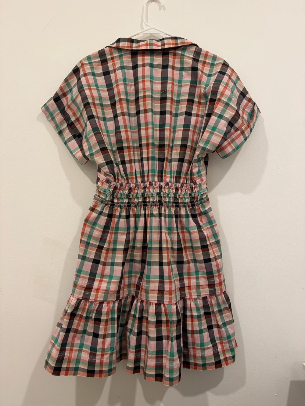 Anthropologie The Somerset Plaid Mini Dress - Picture 2 of 4